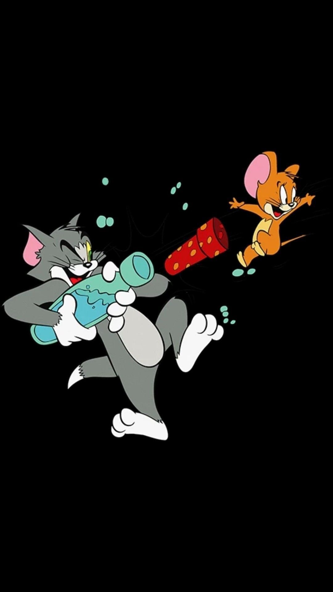 1080x1920 Tom and jerry 4k Wallpaper Download