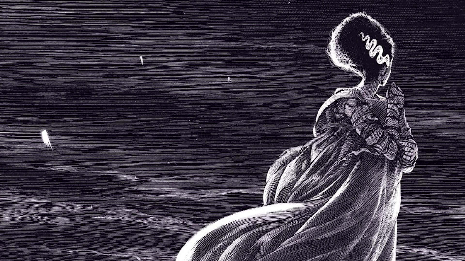 1920x1080 Download Universal Monsters The Lonely Bride Of Frankenstein Wallpaper