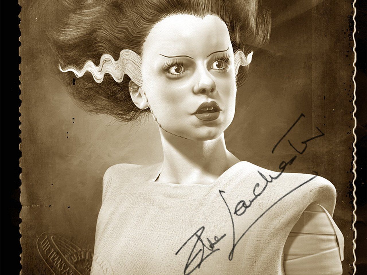 1280x960 Free The Bride Of Frankenstein high quality wallpaper for HD 1280x960 computer