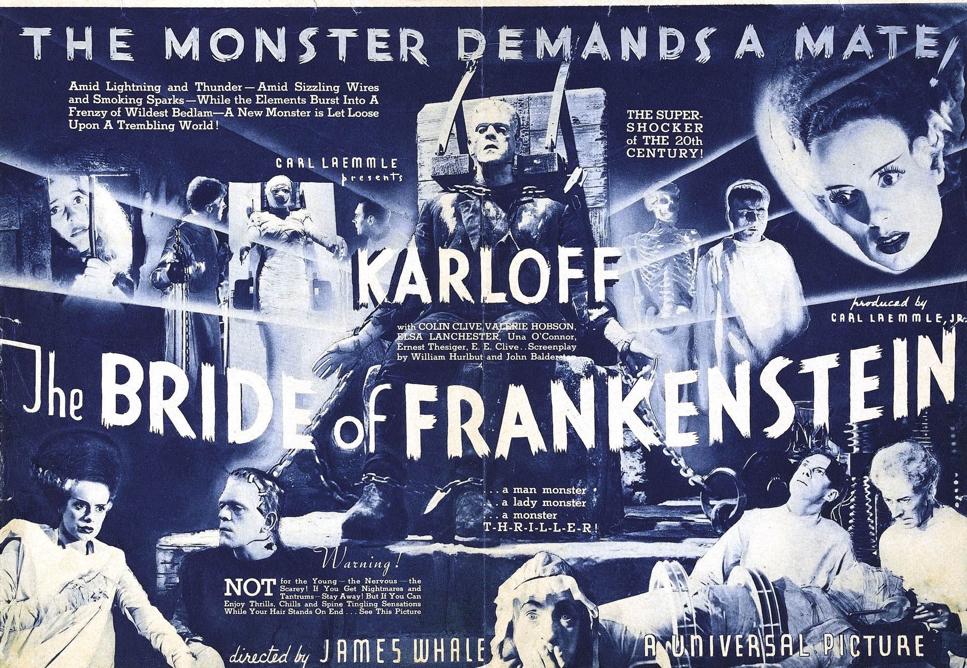 1920x1327 Bride Of Frankenstein Landscaape 3 1930s Movie Posters