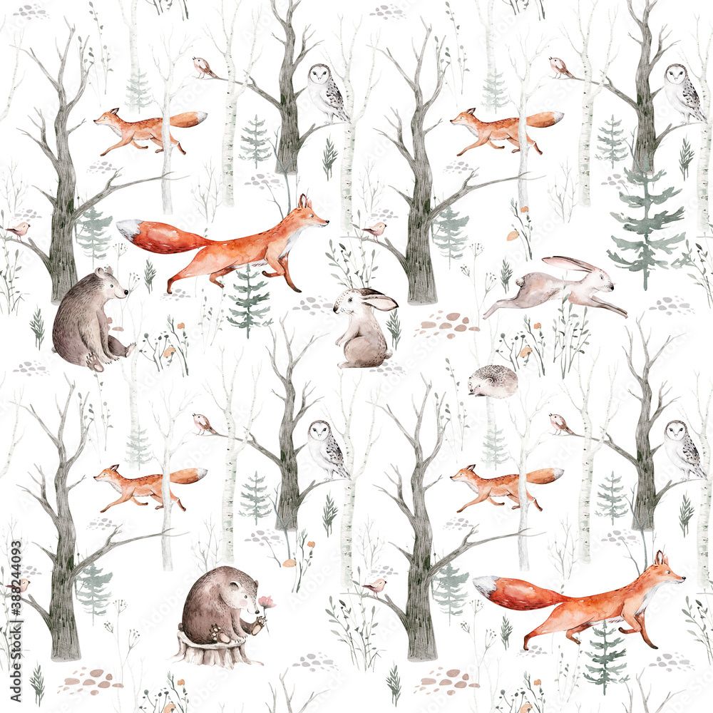 Woodland Animals Wallpapers Top Free Woodland Animals Backgrounds WallpaperAccess