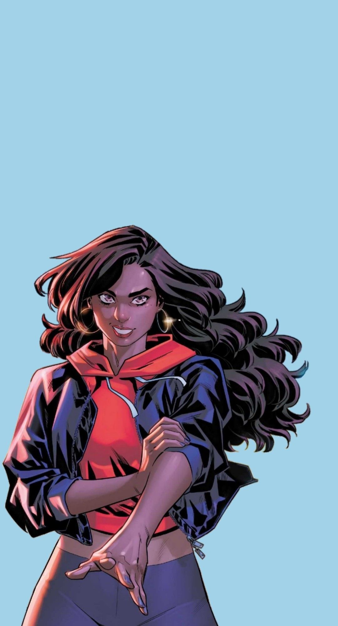 1080x2000 miss American Ameria chavez wallpaper. Best marvel characters, Wiccan marvel, Marvel comics wallpaper