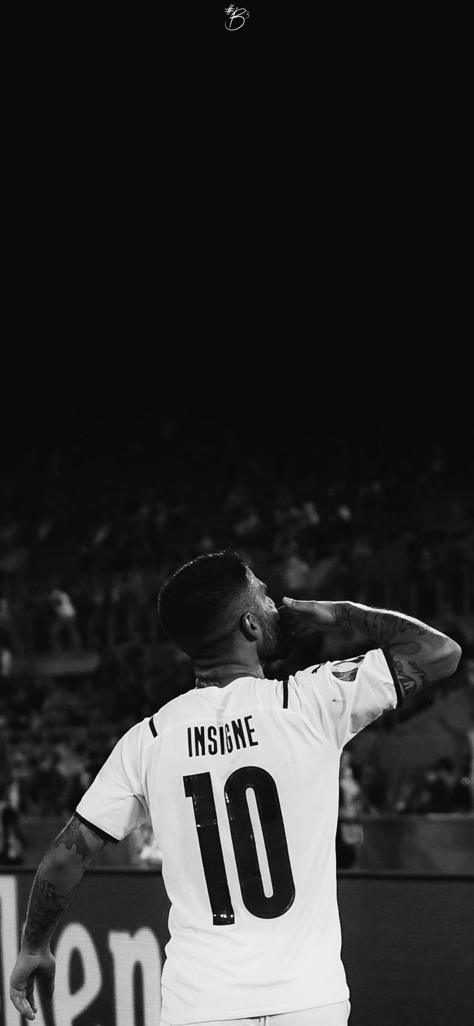 946x2048 بوعّوف on X: #Wallpaper Insigne B&W : #EURO2020 #ITA / X