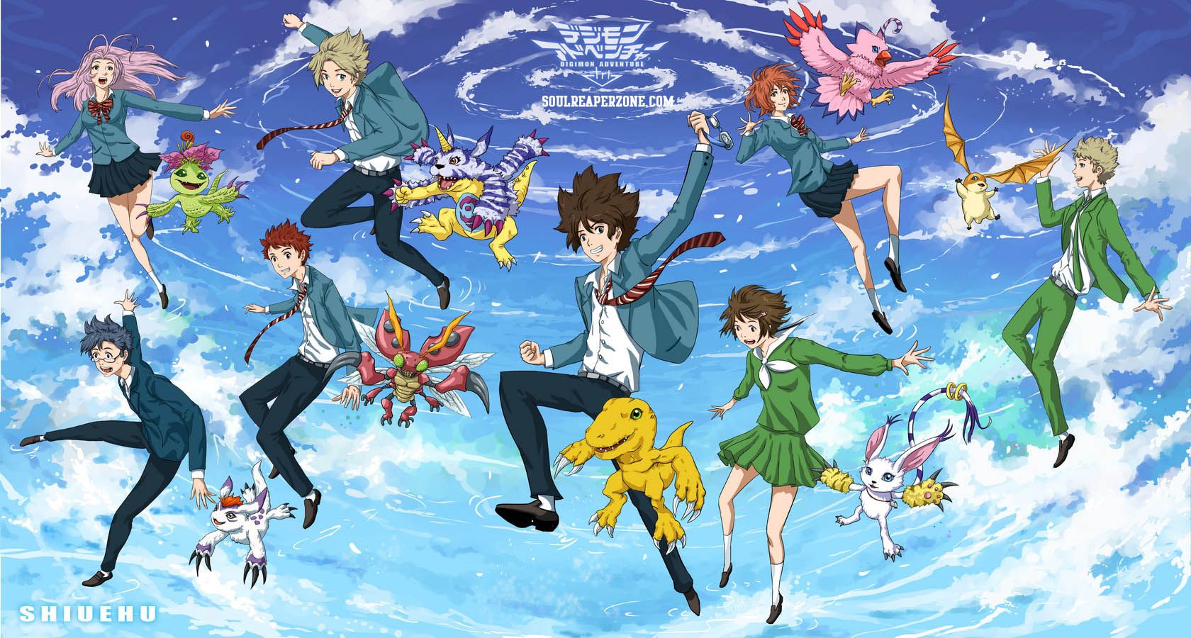 1680x900 Digimon Adventure Season 2 Wallpaper