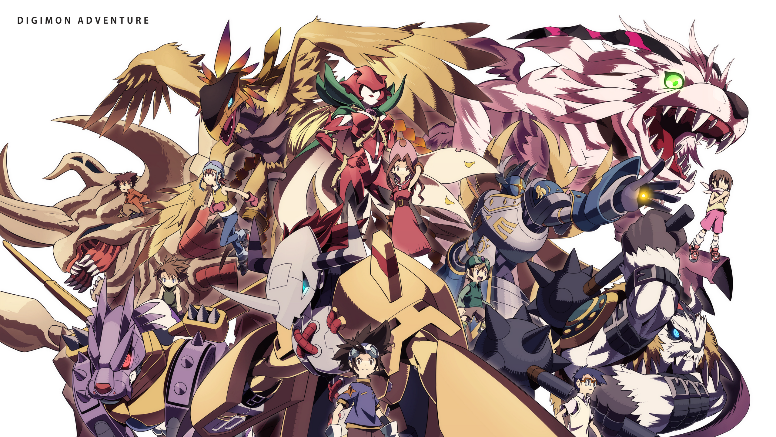 2560x1440 Digimon 4k Wallpaper