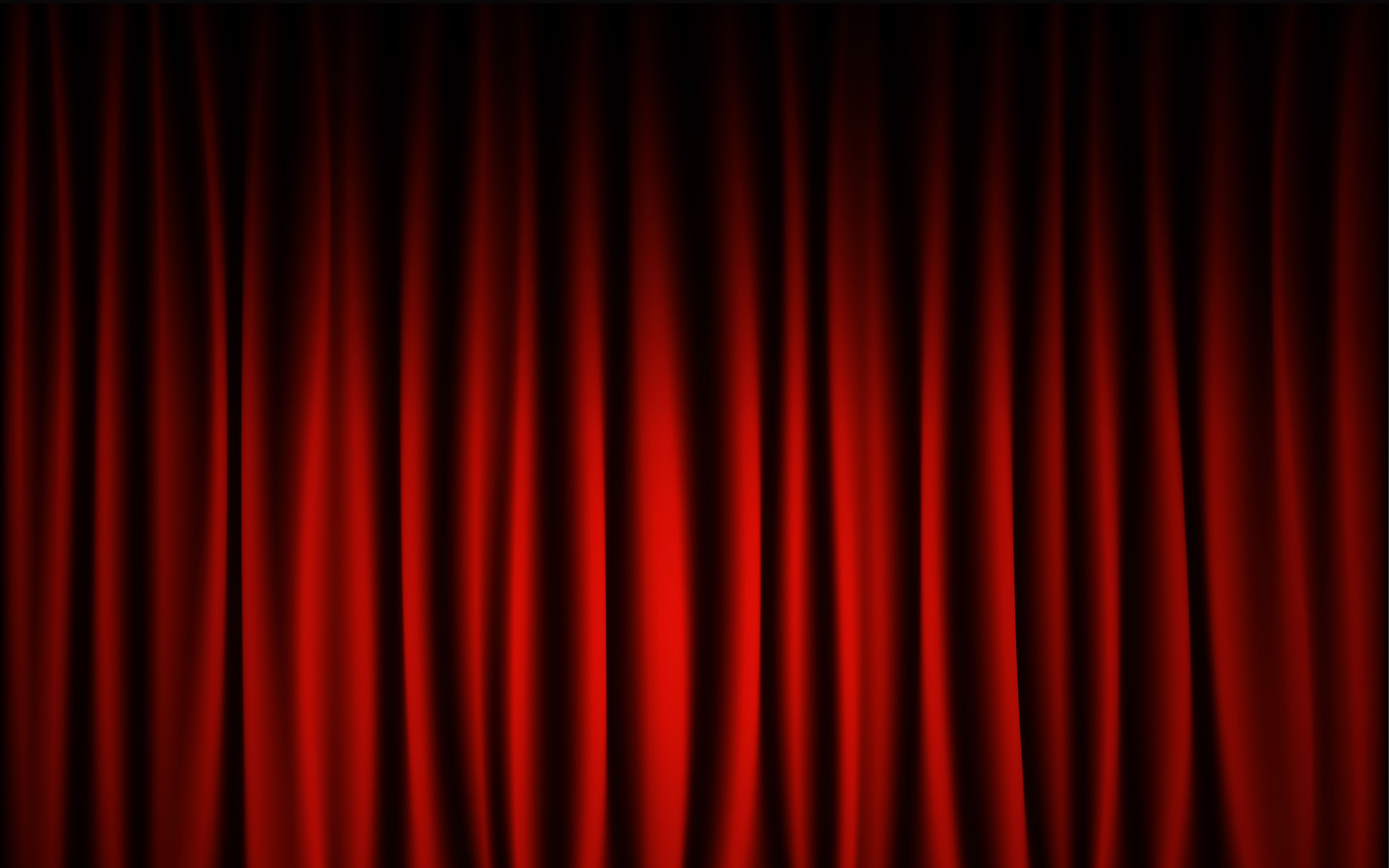 5000x3125 Red curtain stage concert show background. Abstract and background wallpaper concept