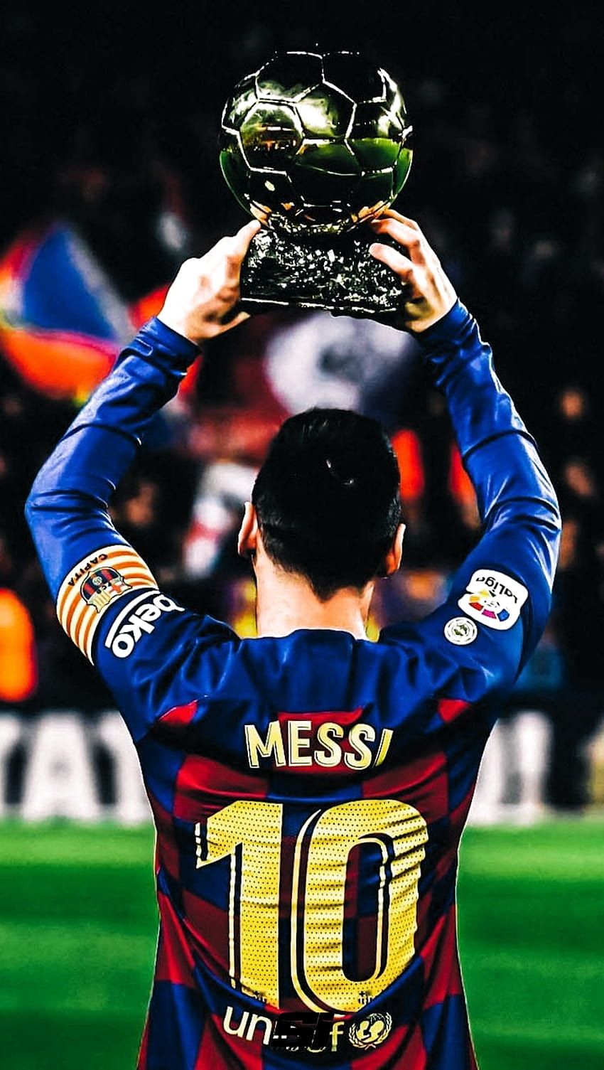 850x1505 Lionel messi ballon dor HD wallpaper