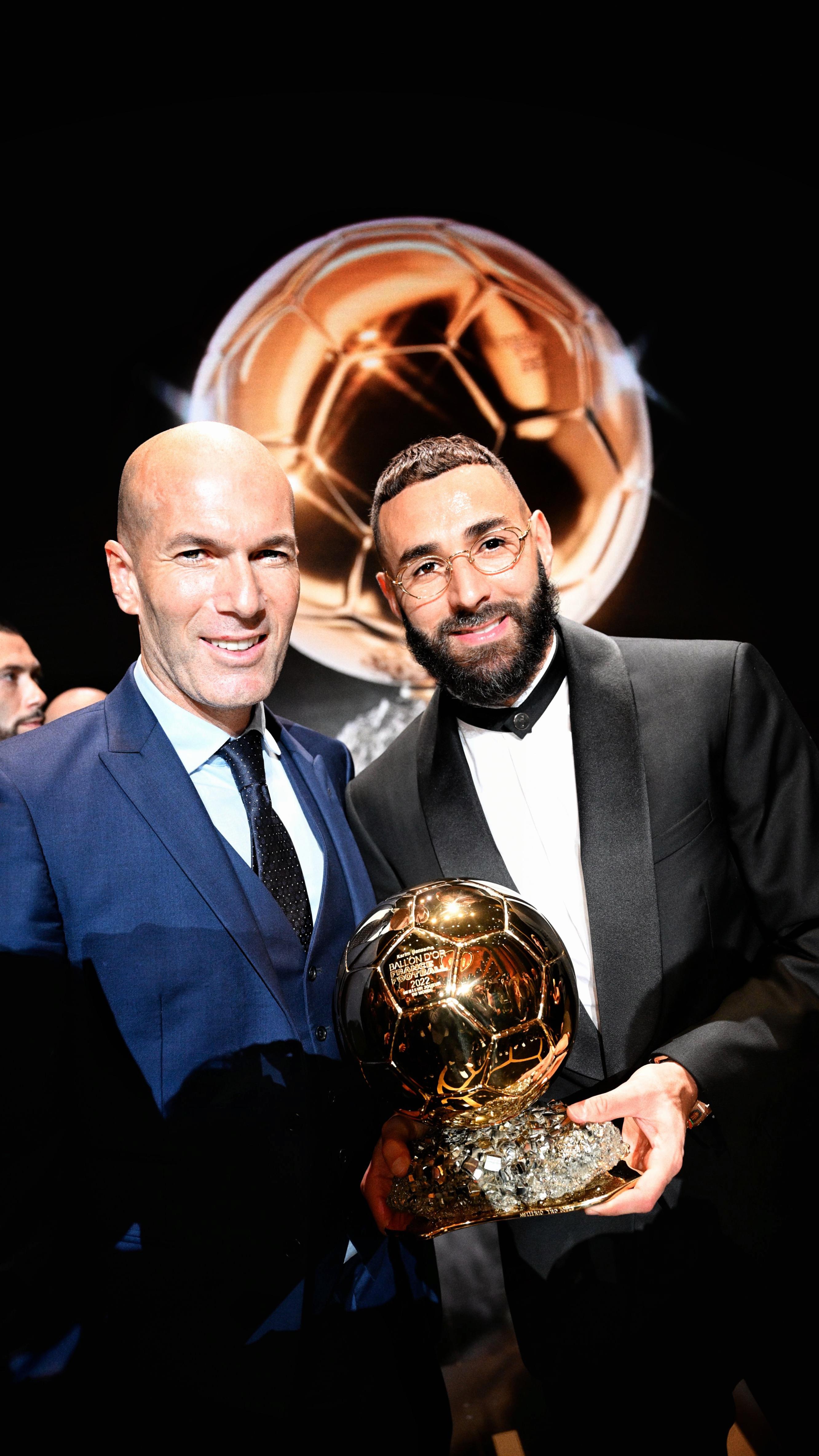 2664x4736 Benzema Ballon D'Or Wallpaper