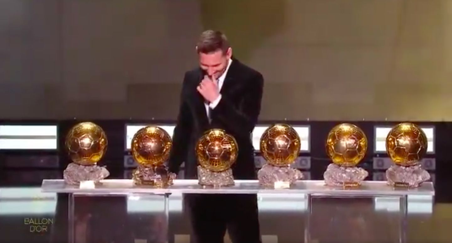 1440x774 Lionel Messi Wins Record Sixth Ballon D'Or Award