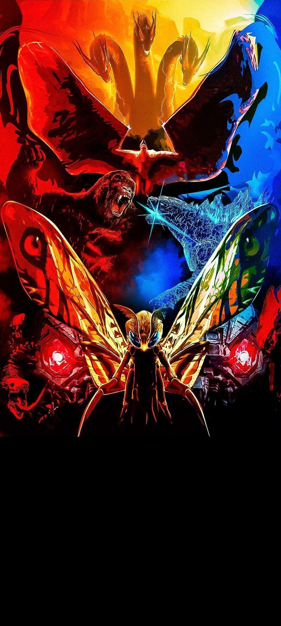 1080x2400 Monsterverse. Godzilla, Ciencia ficcion