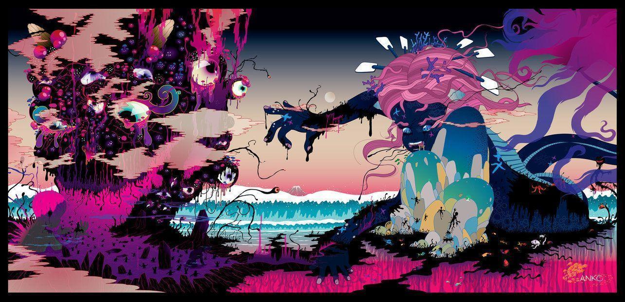 1285x621 Yōkai Wallpaper