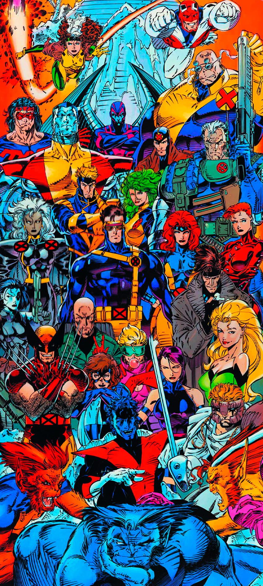 850x1889 X Men Classics, X Men, Wolverine, Marvel, Xforce, Marvelcomics, Mutants, Xmen, Comics, Cyclops, Comic HD Phone Wallpaper