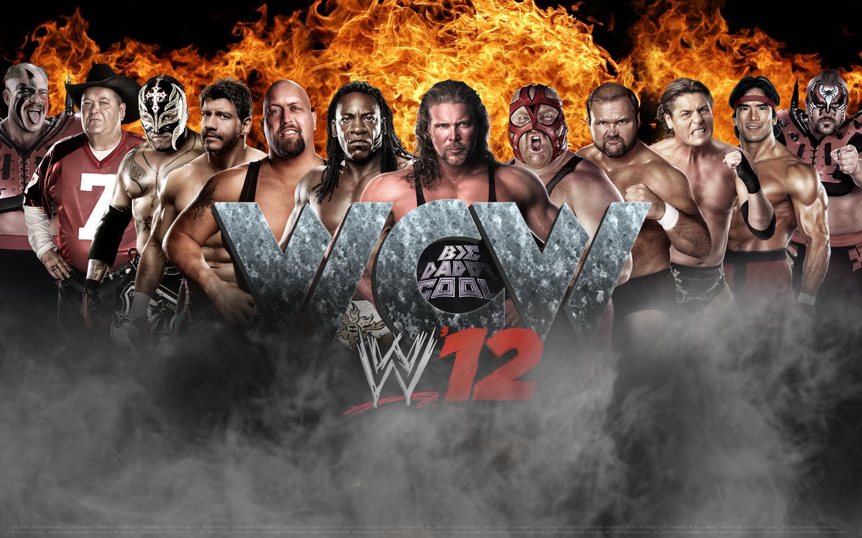 1680x1050 Wallpaper. WWE '12 Image