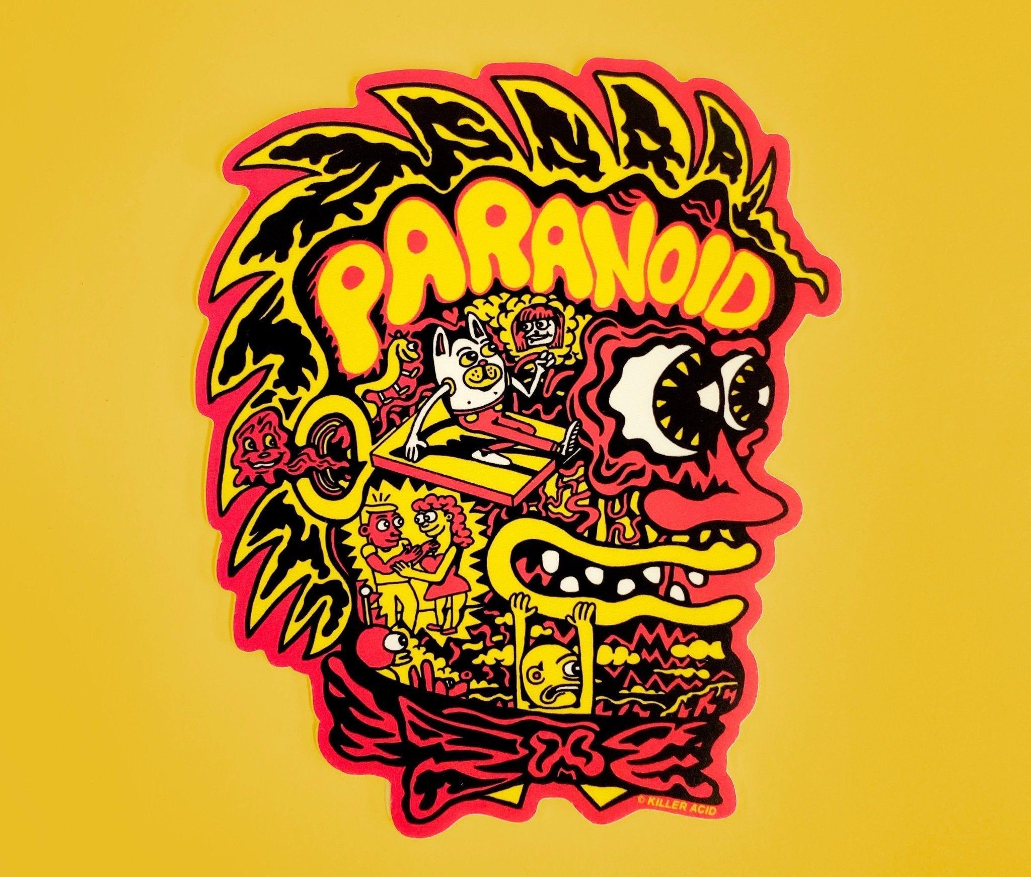2048x1742 Paranoid Sticker