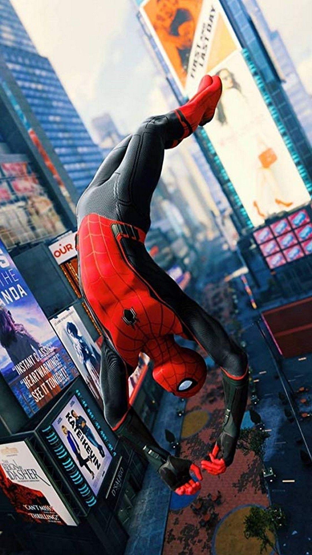 1080x1920 Spider Man Far From Home PS4 Wallpaper