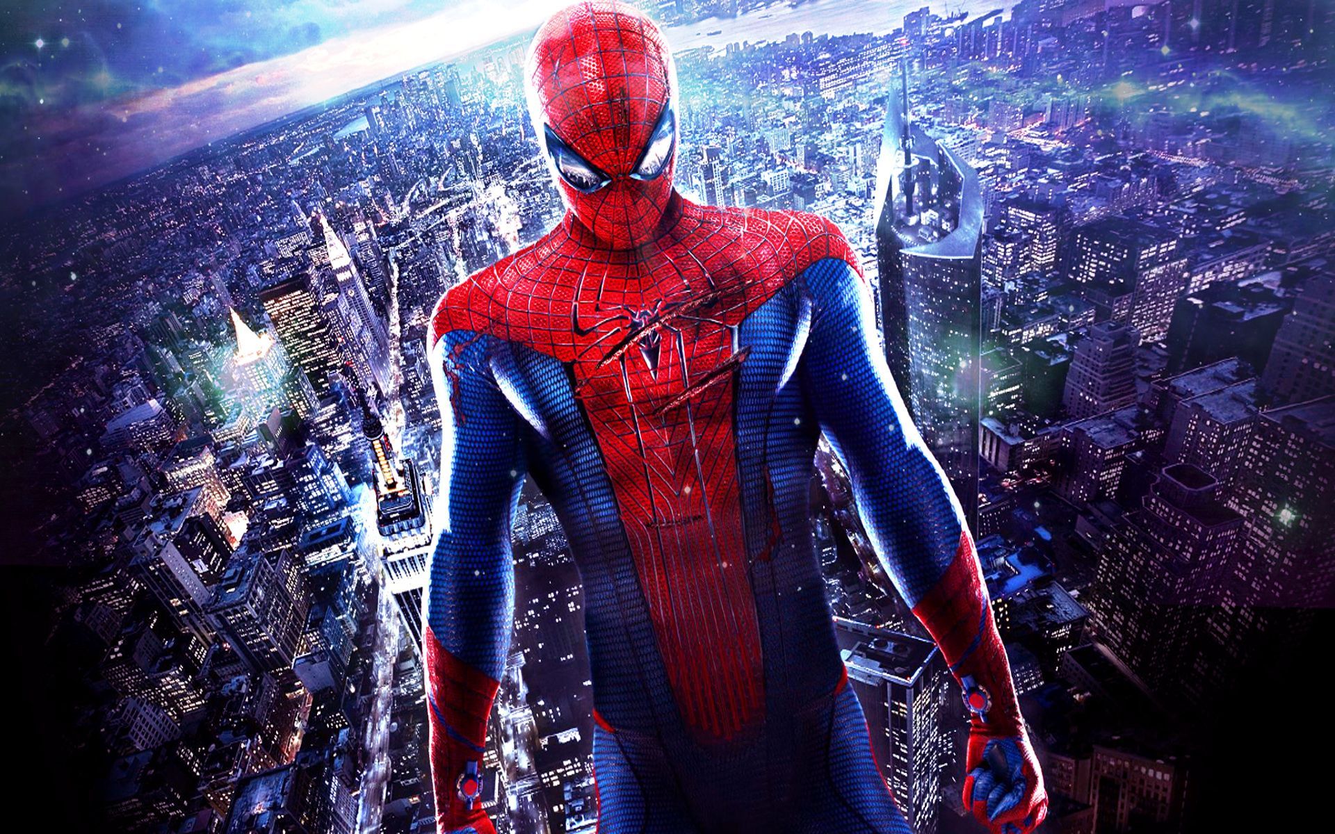 1920x1200 The Amazing Spider Man Poster Enhanced