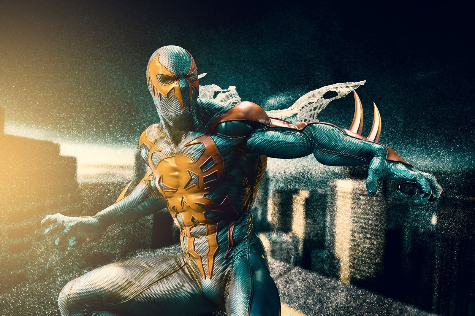 1600x1065 Spiderman 2099 Poster Wallpaper
