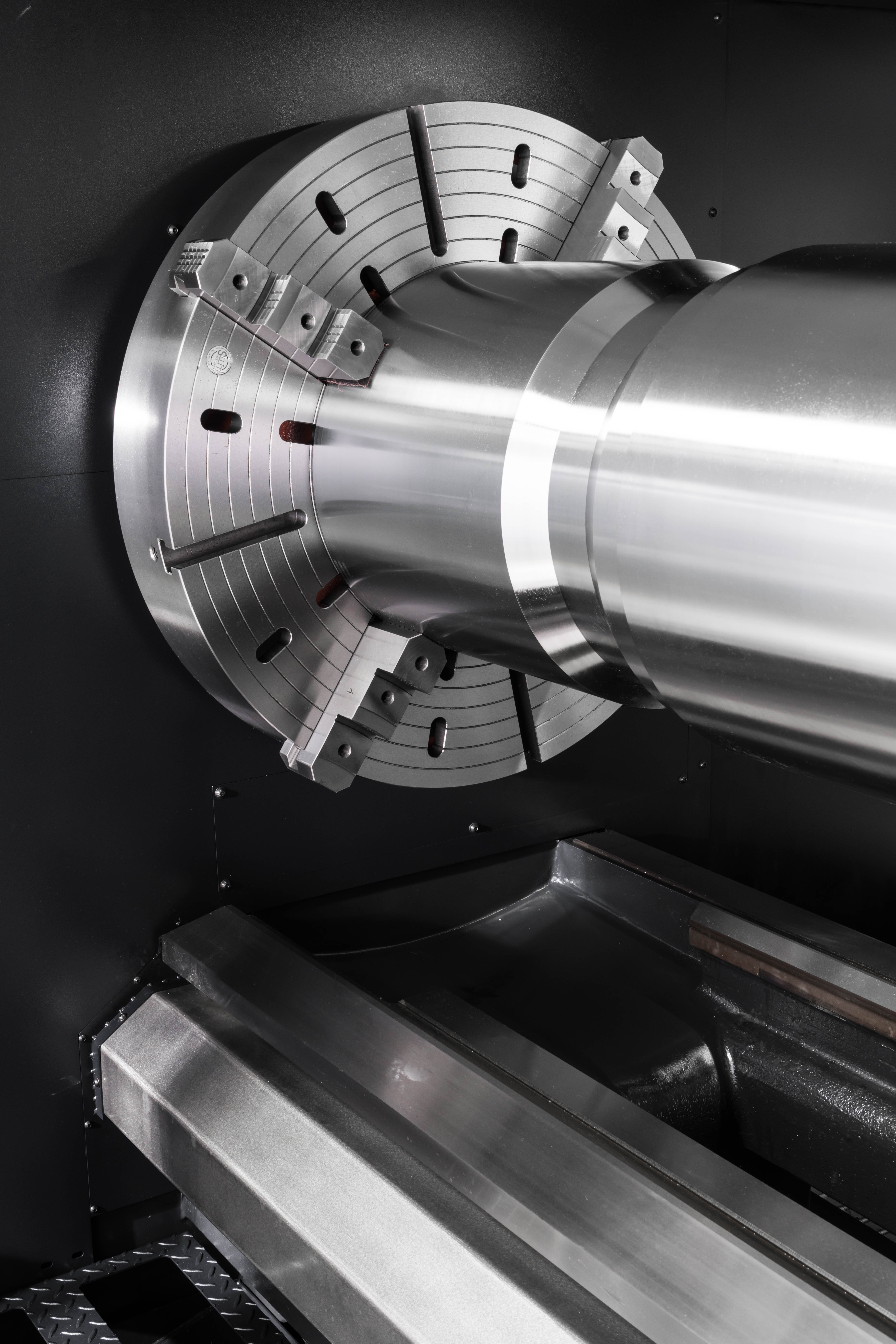 5303x7951 MEGA 110 Bed Lathe With A Swing Diameter Of Ø1.100 Mm (cycle Controlled). Hwacheon (Europe)