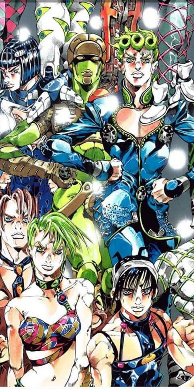 640x1280 Vento Aureo Phone Wallpaper