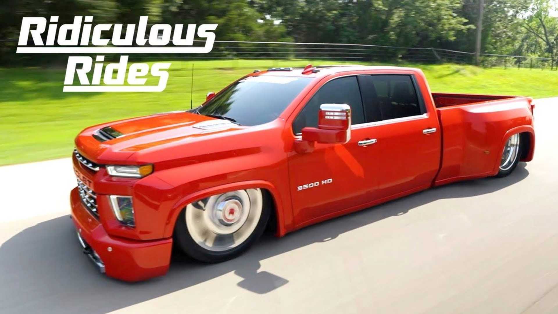 1920x1080 Slammed 2020 Chevy Silverado 3500 HD Is Far From A Work Truck