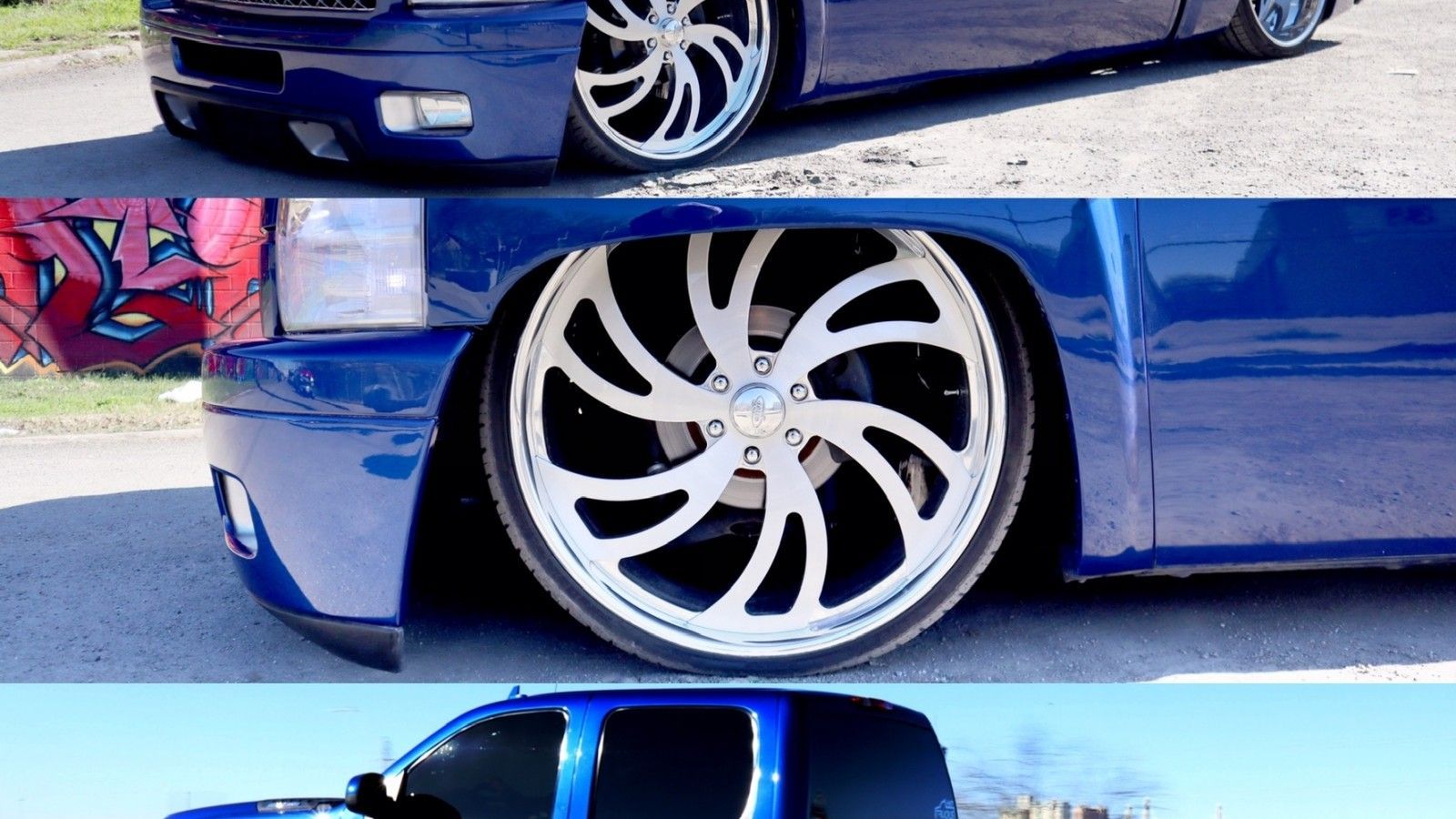 1600x900 Custom Lowered Chevy Truck Rocking Houston Wheels