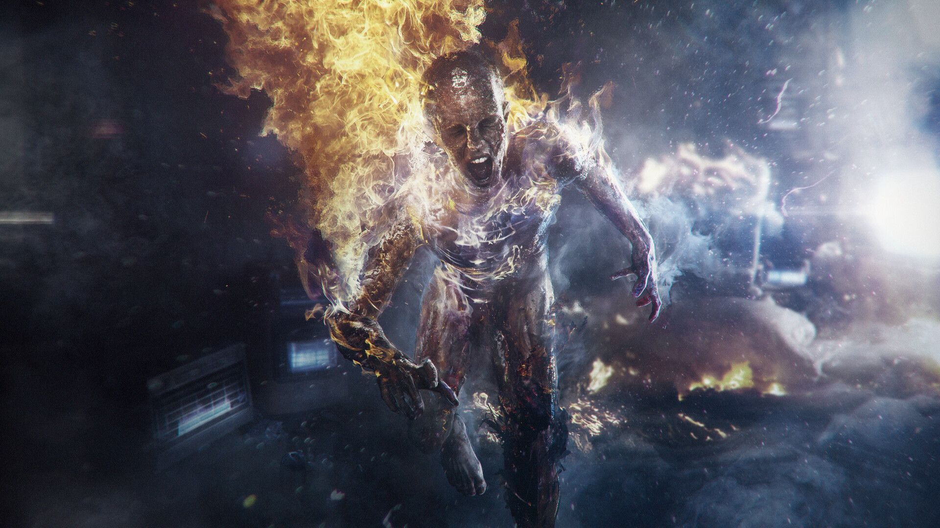 1920x1080 Project Power: Newt Immolation