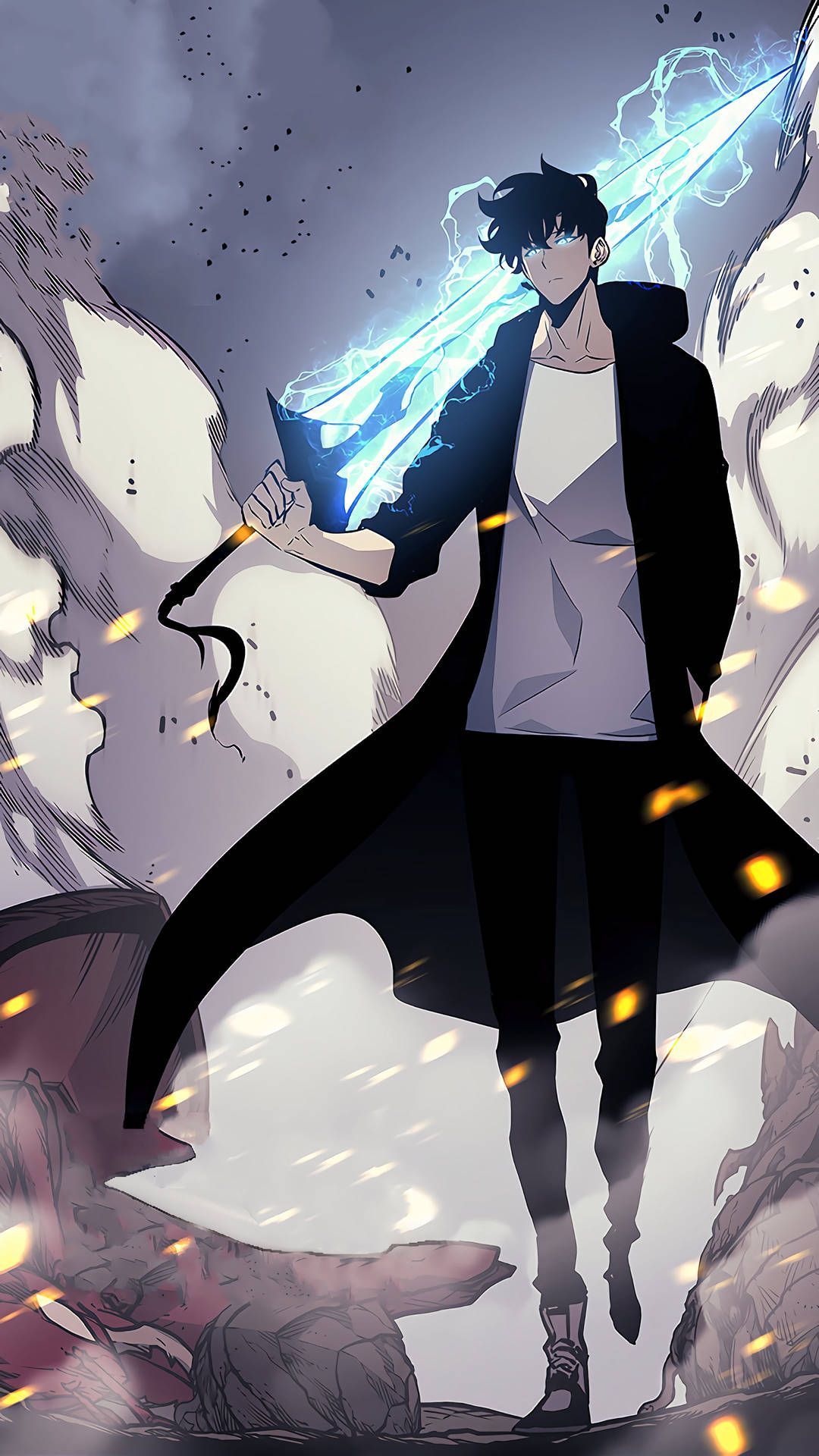 1080x1920 Solo Leveling Wallpaper