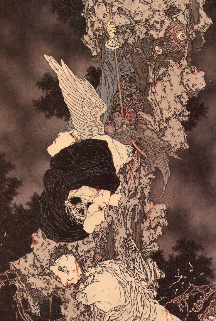 736x1092 Image result for takato yamamoto tattoo. Ethereal art, Macabre art, Japanese art