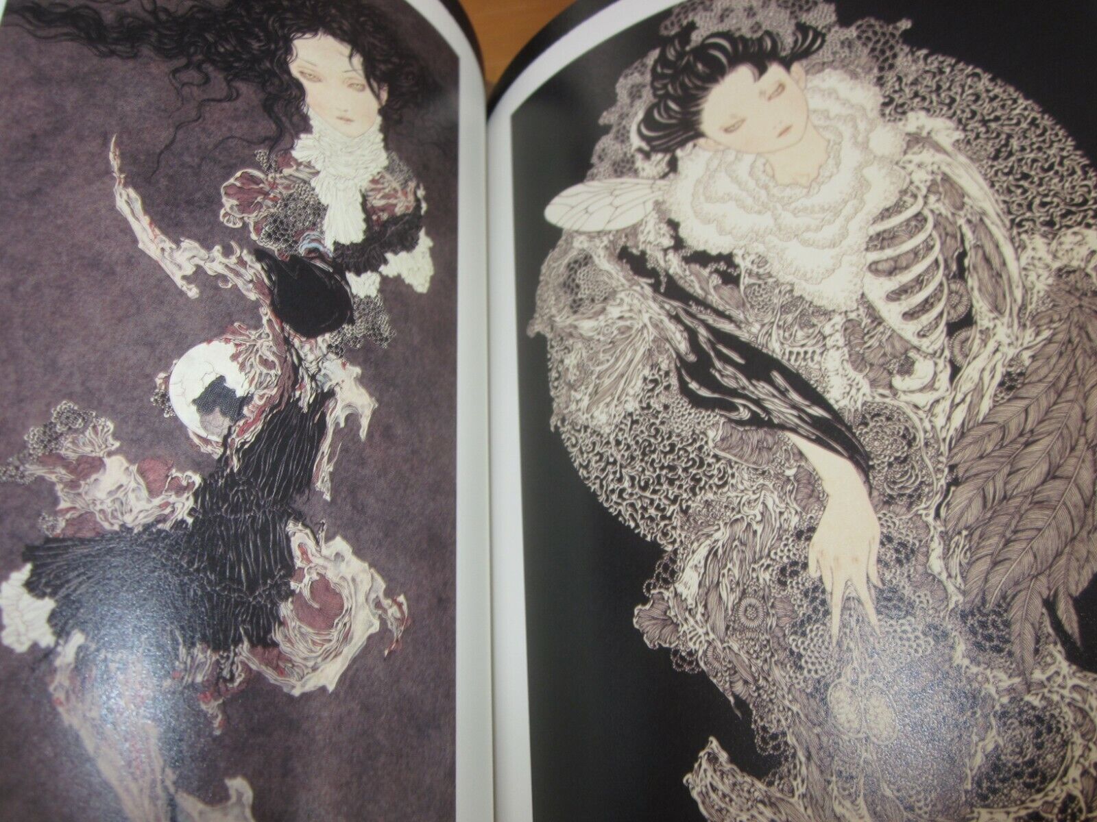 1600x1200 Takato Yamamoto Illustration Art Book Rib of a Hermaphrodite JAPAN 2008