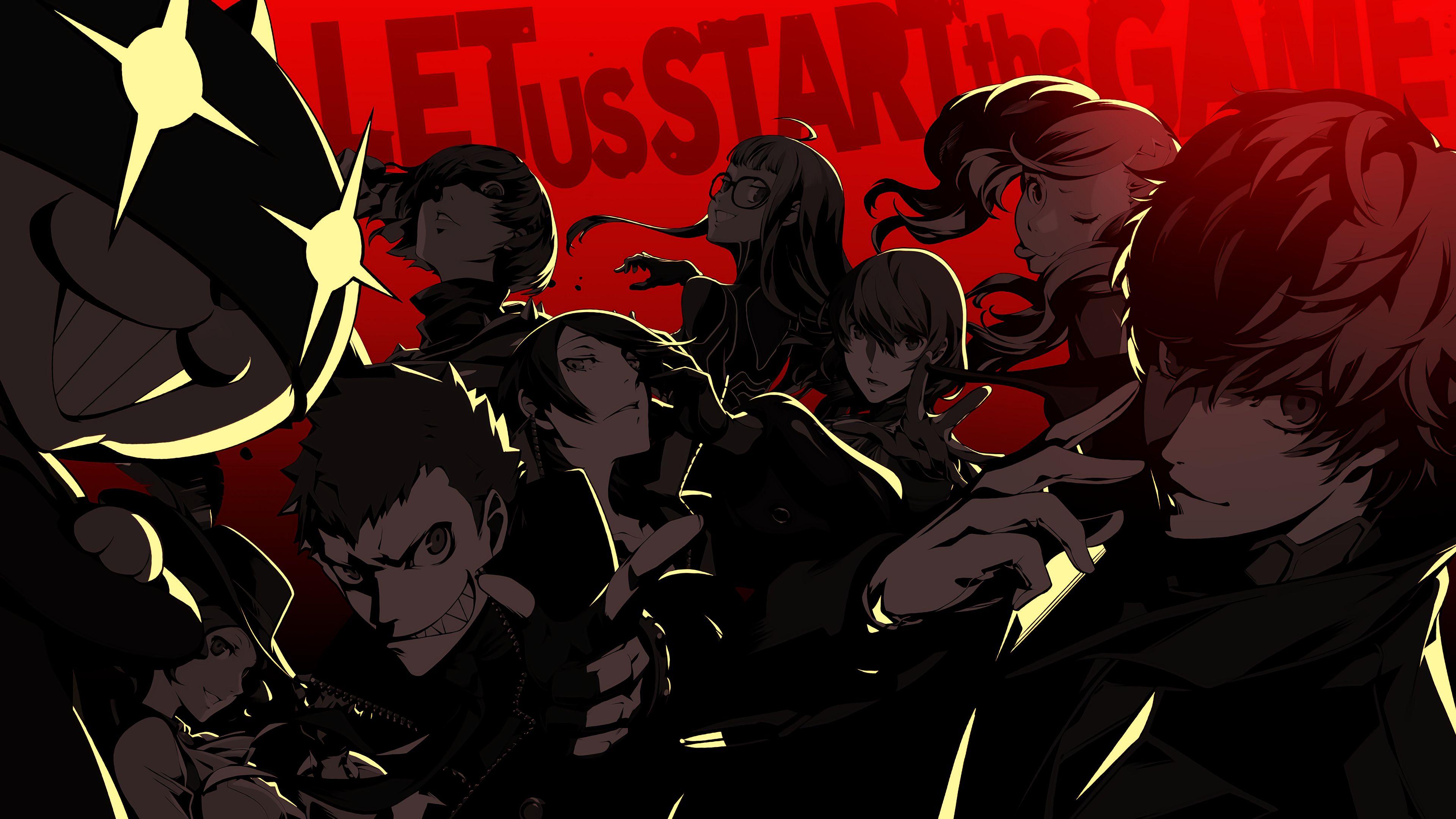 Persona 5 4k Wallpapers Top Free Persona 5 4k Backgrounds