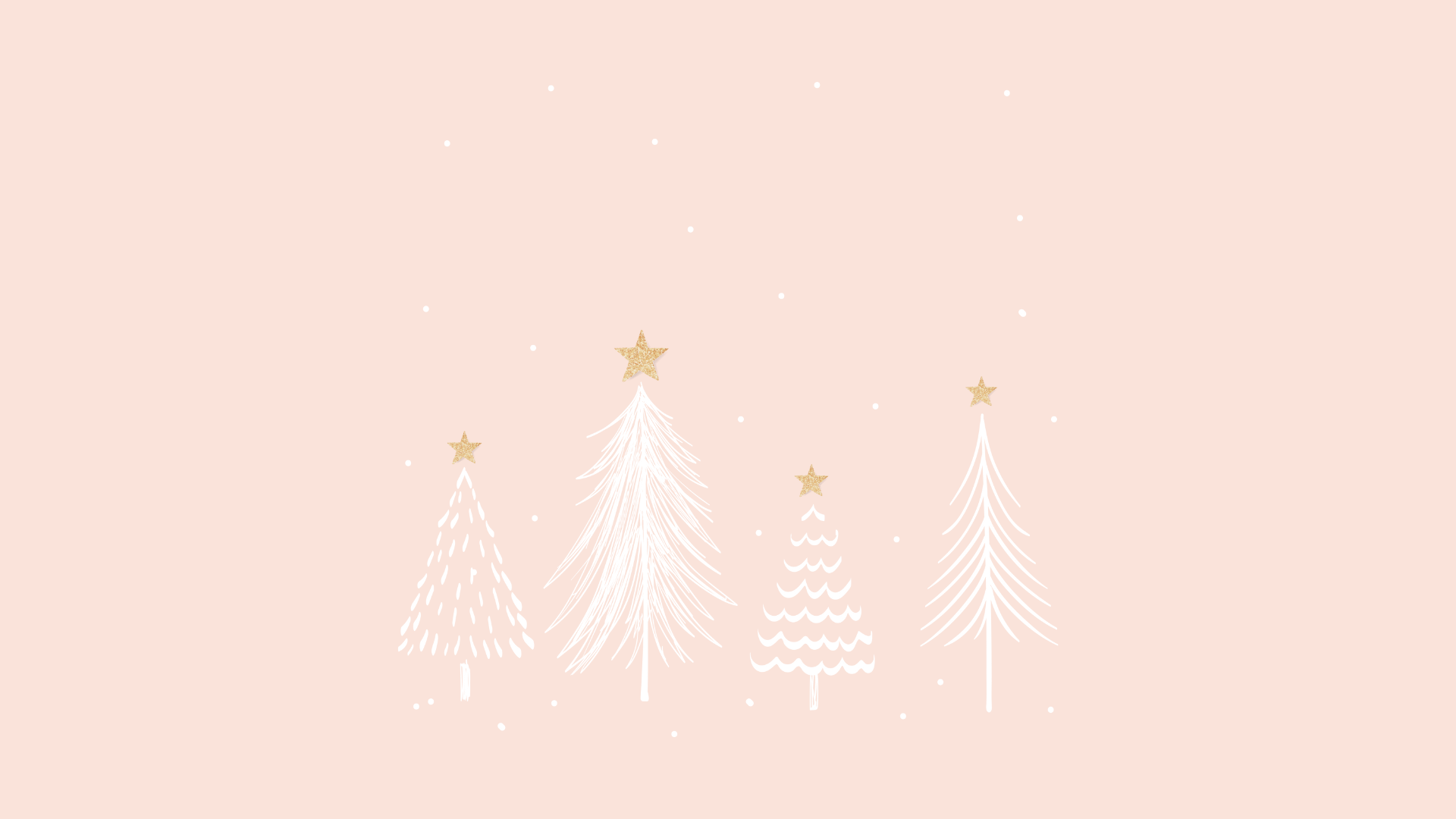 1920x1080 Pastel Aesthetic Christmas Wallpaper