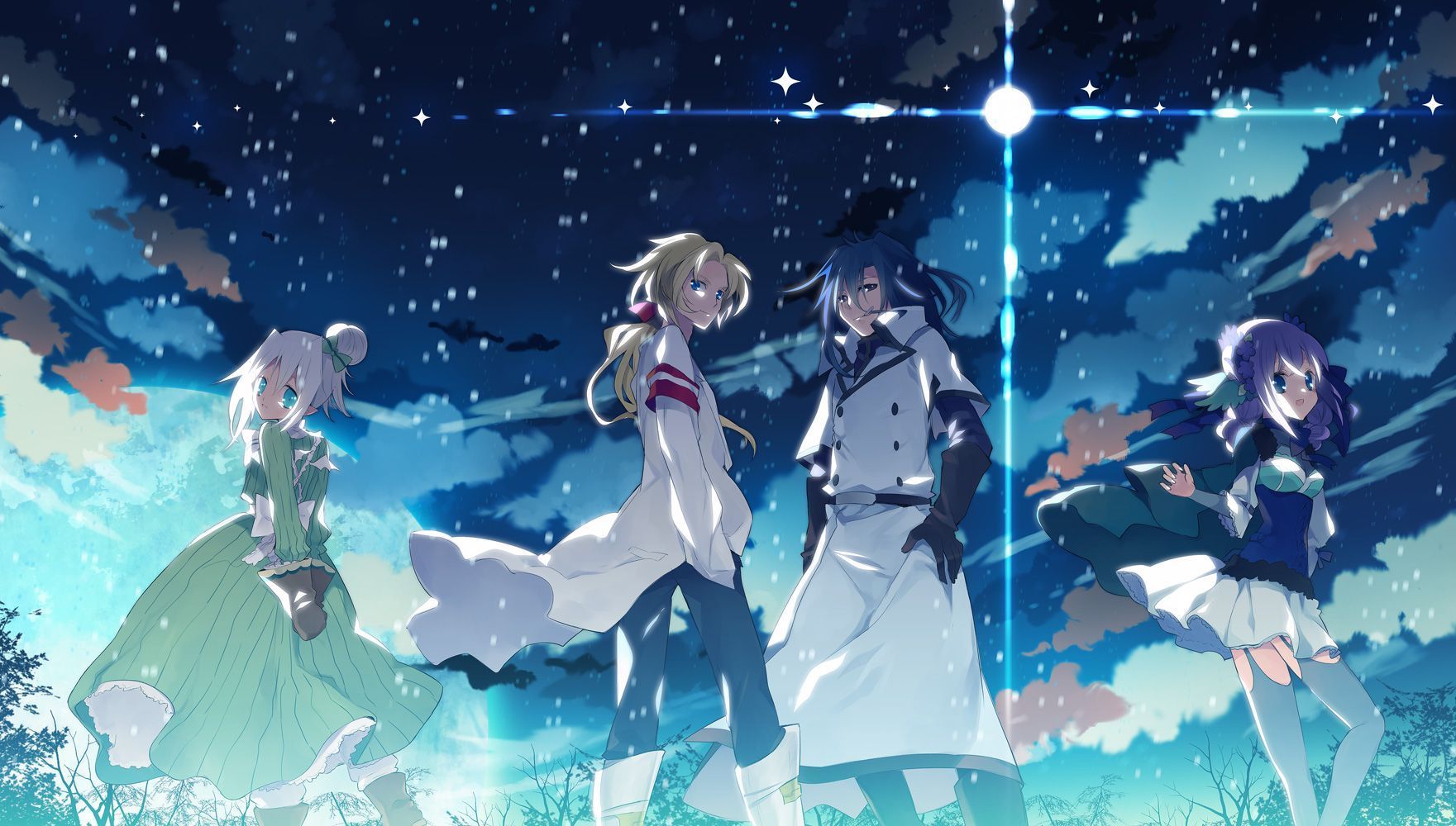 1761x1000 Anime Pixiv Fantasia Wallpaper
