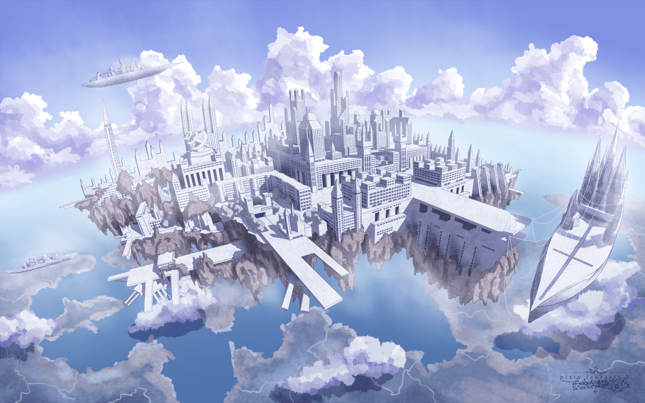 1280x800 langjiao pixiv fantasia pixiv fantasia v landscape wallpaper