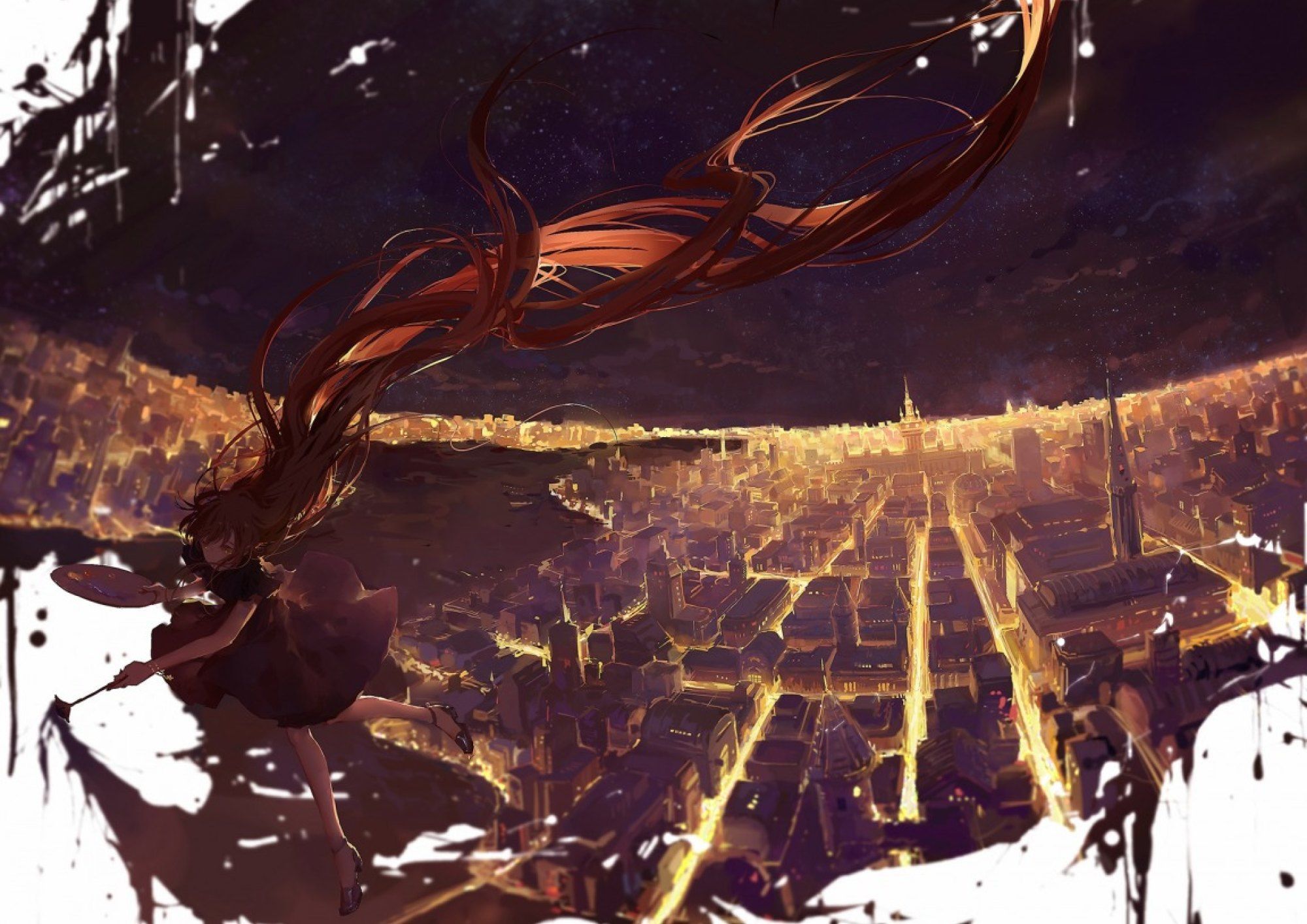 2000x1414 pixiv HD wallpaper, background
