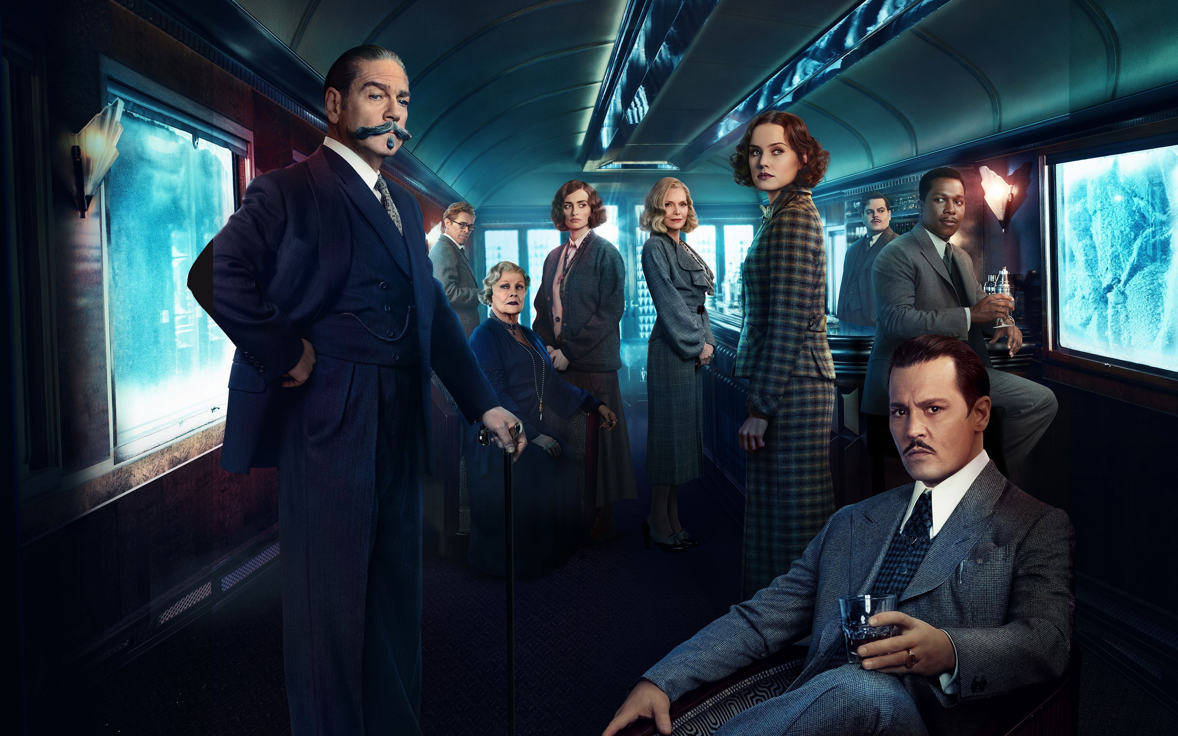 3840x2400 Murder On The Orient Express Wallpaper