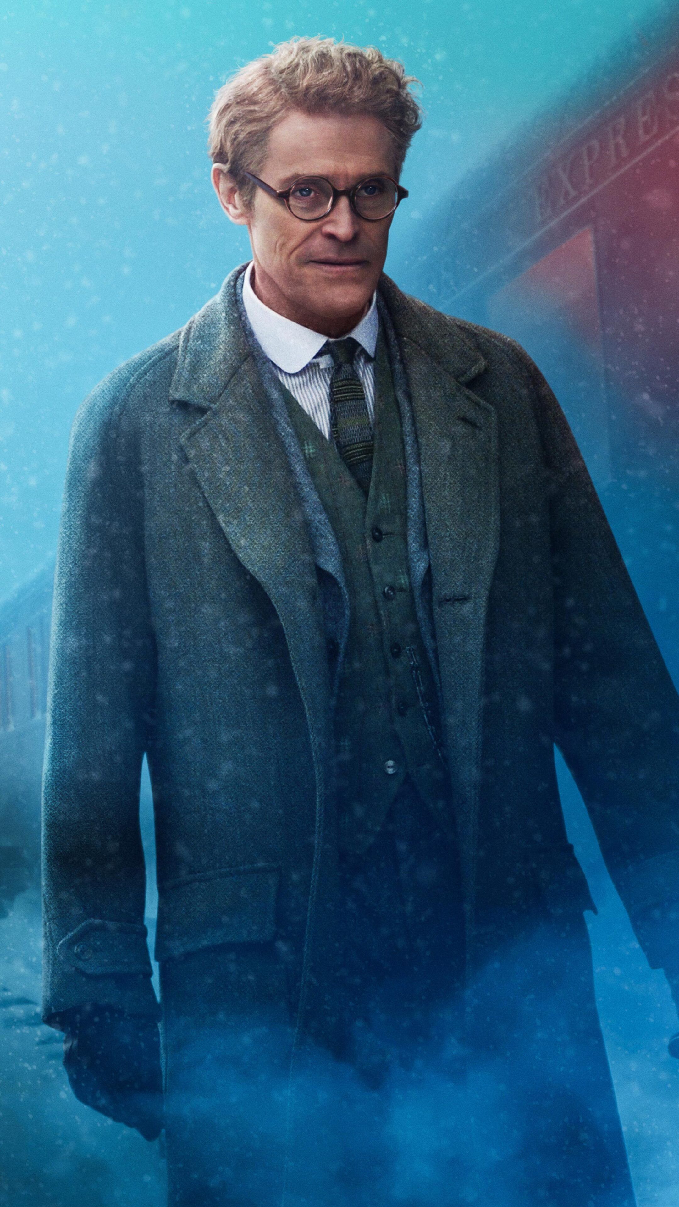 2160x3840 Willem Dafoe As Hardman In Murder On The Orient Express 2017 Sony Xperia X, XZ, Z5 Premium HD 4k Wallpaper, Image, Background, Photo and Picture