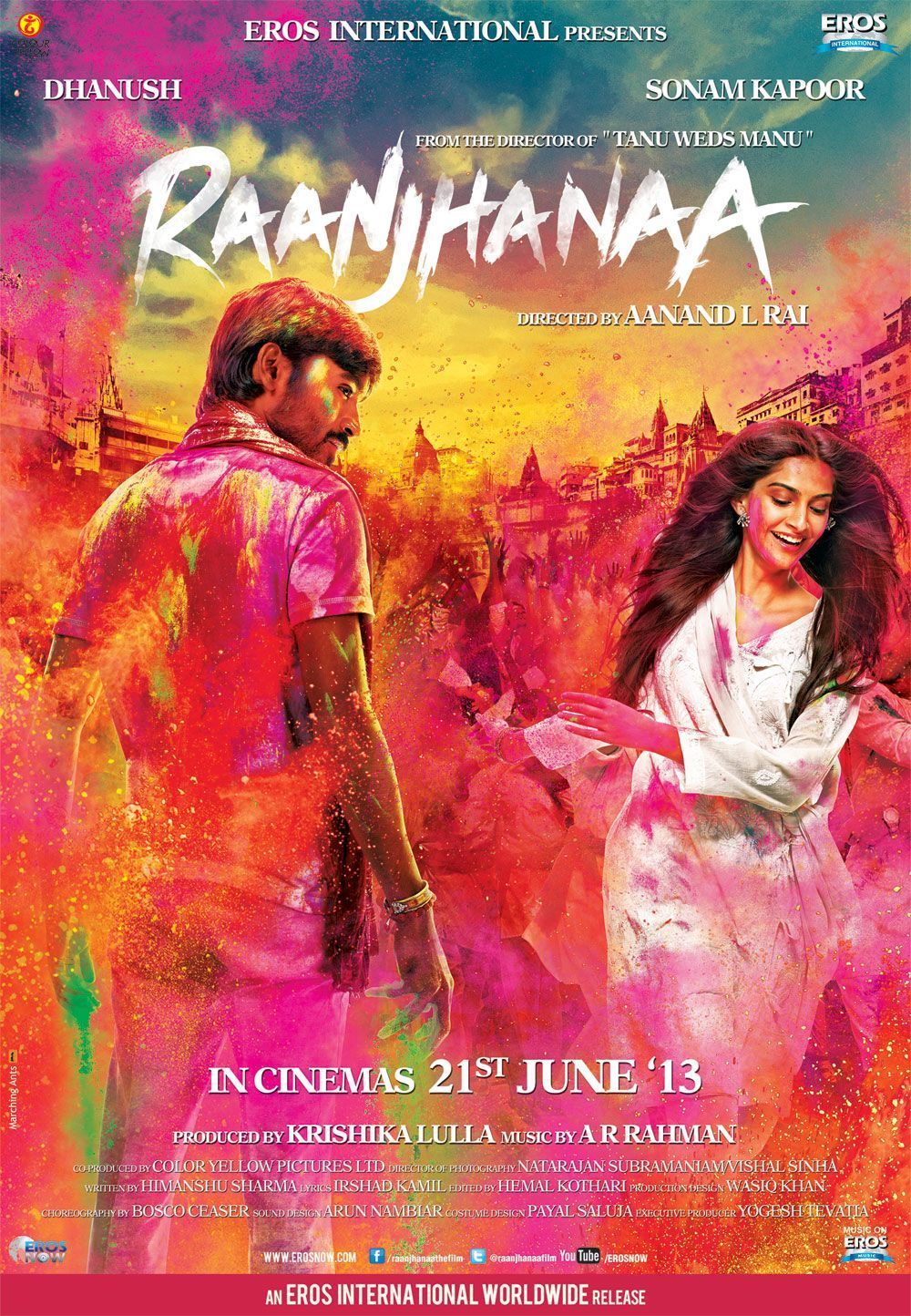 1000x1444 Raanjhanaa (2013)