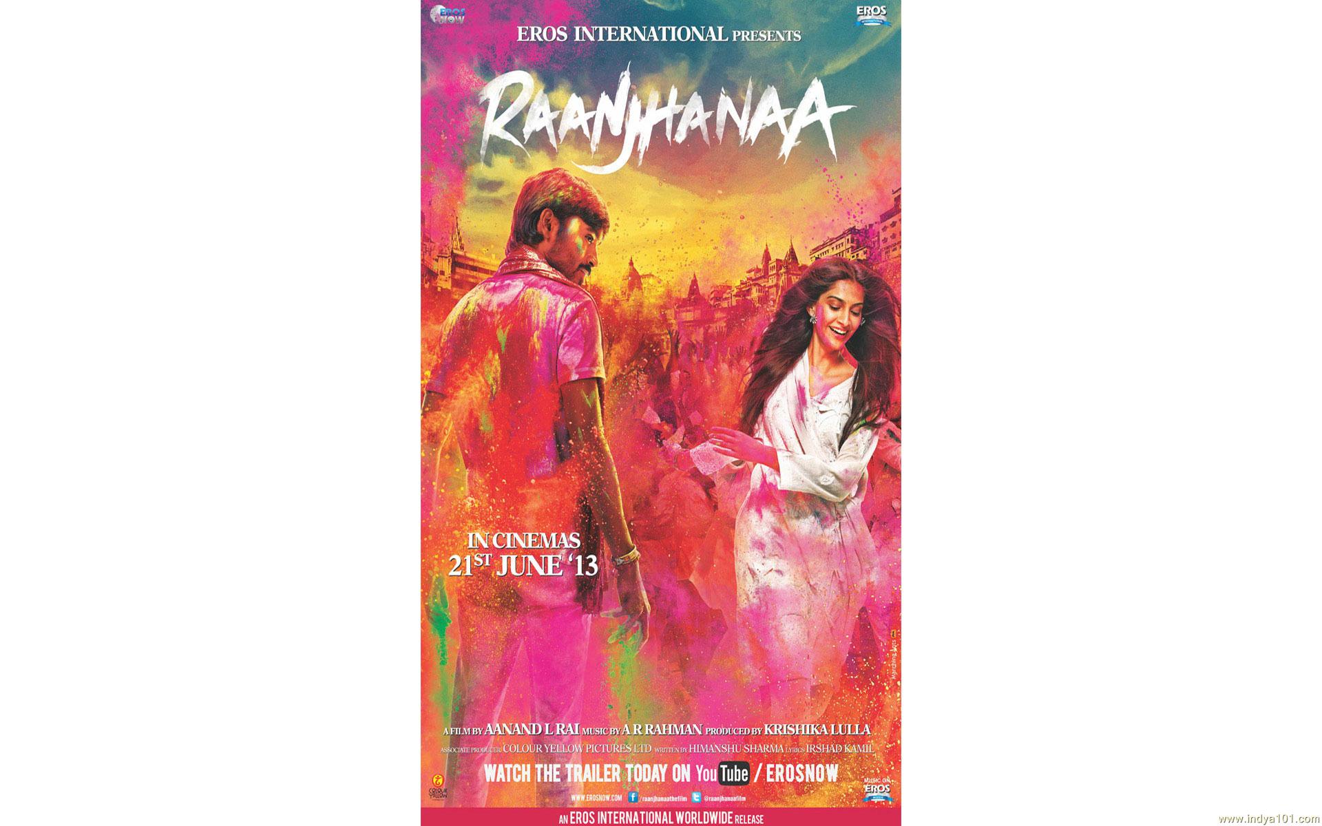 1920x1200 Raanjhanaa wallpaper - (1920x1200) :
