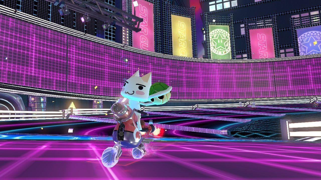 1280x720 Toro Inoue over Isabelle [Mario Kart 8 Deluxe] [Mods]