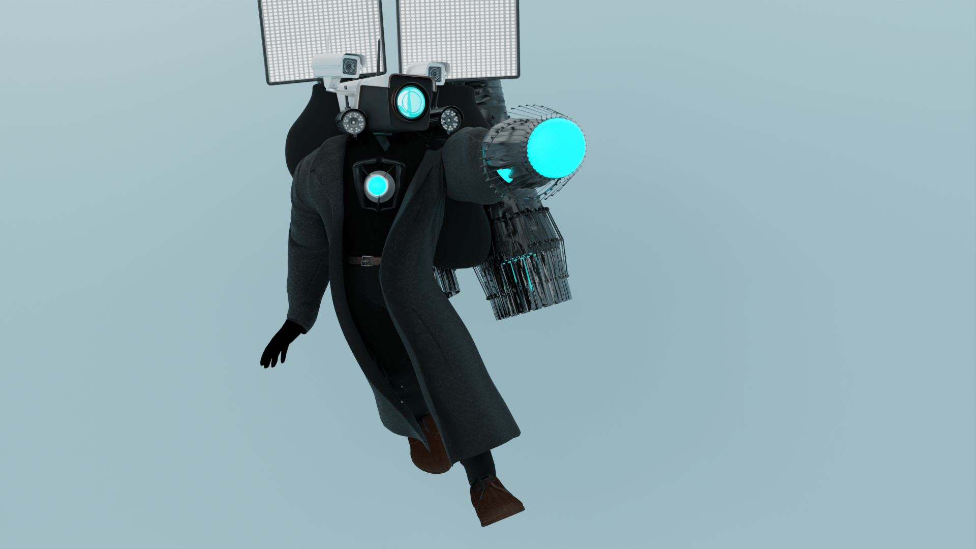 1920x1080 OBJ file Skibidi toilet (Camera Titan)・Template to download and 3D print・Cults