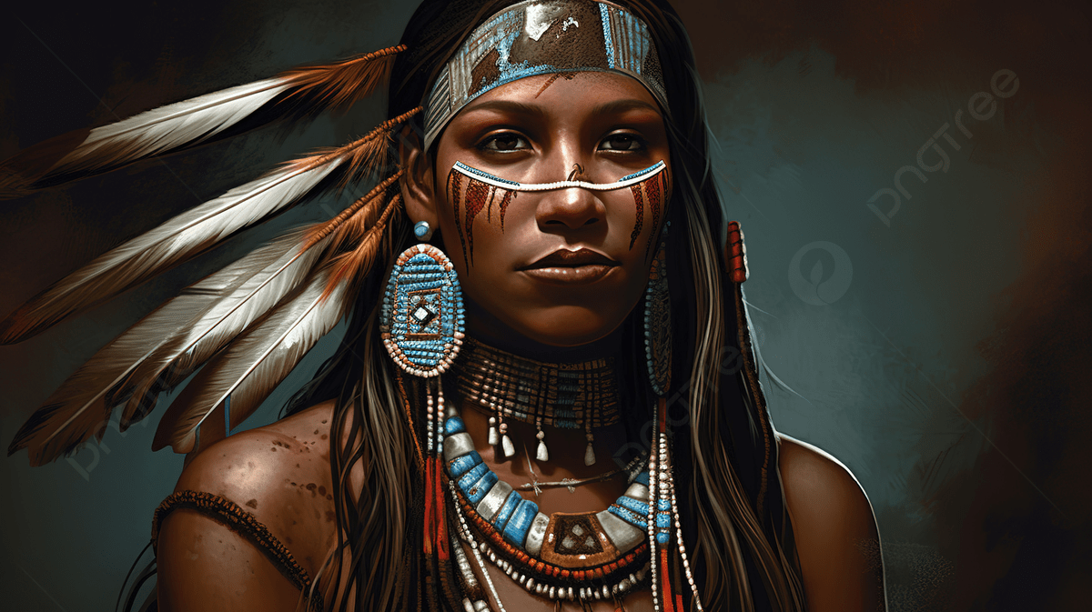 1200x673 Native American Woman HD Wallpaper