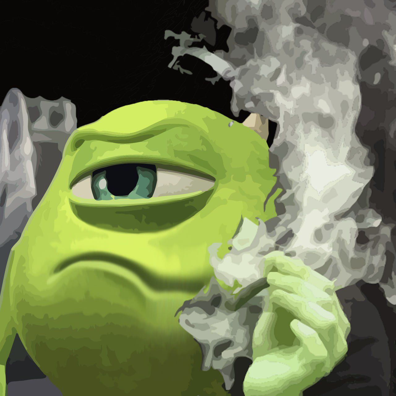 1280x1280 Wazowski INU / X