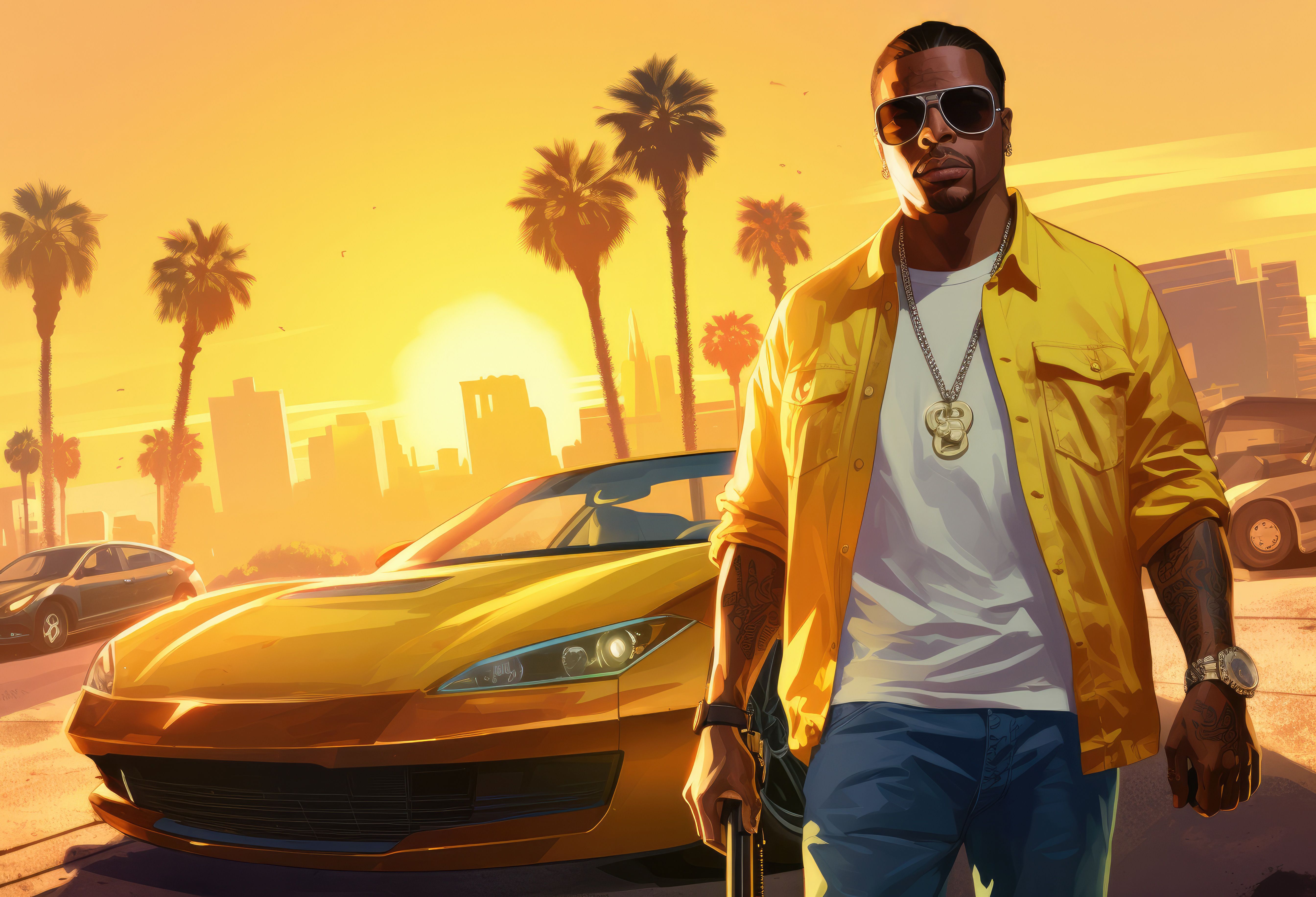5376x3664 GTA V Free Photo and Image