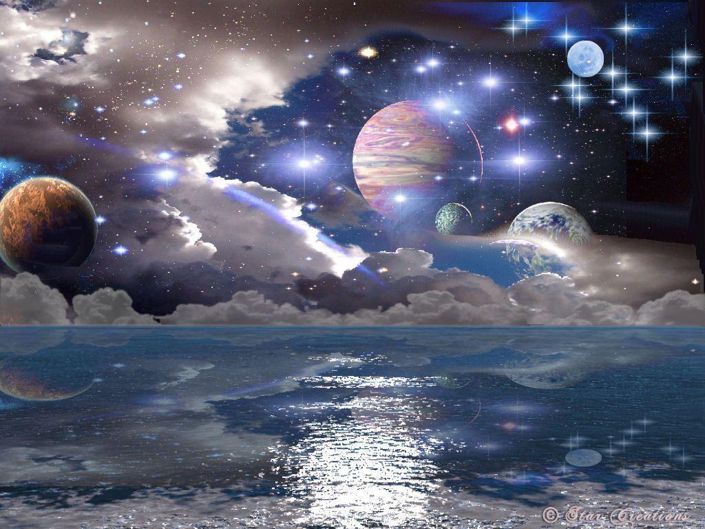 1024x768 Space Planets Background Wallpaper. HD Wallpaper Picture Image
