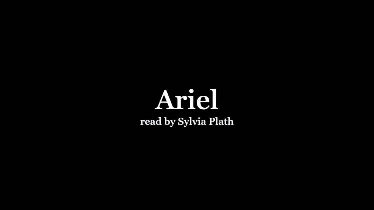 1280x720 Sylvia Plath reading 'Ariel'