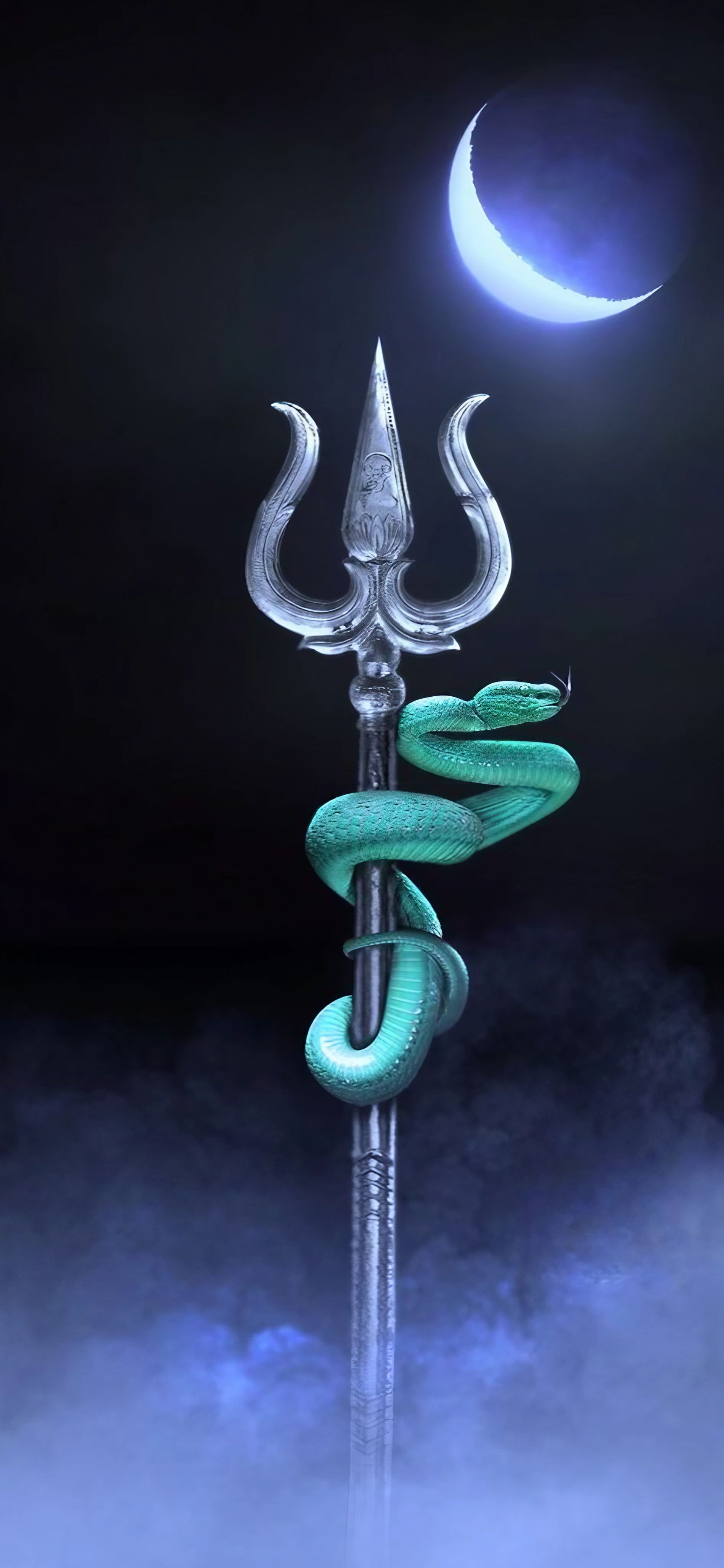 1892x4096 Trishul Photo Background Wallpaper Download