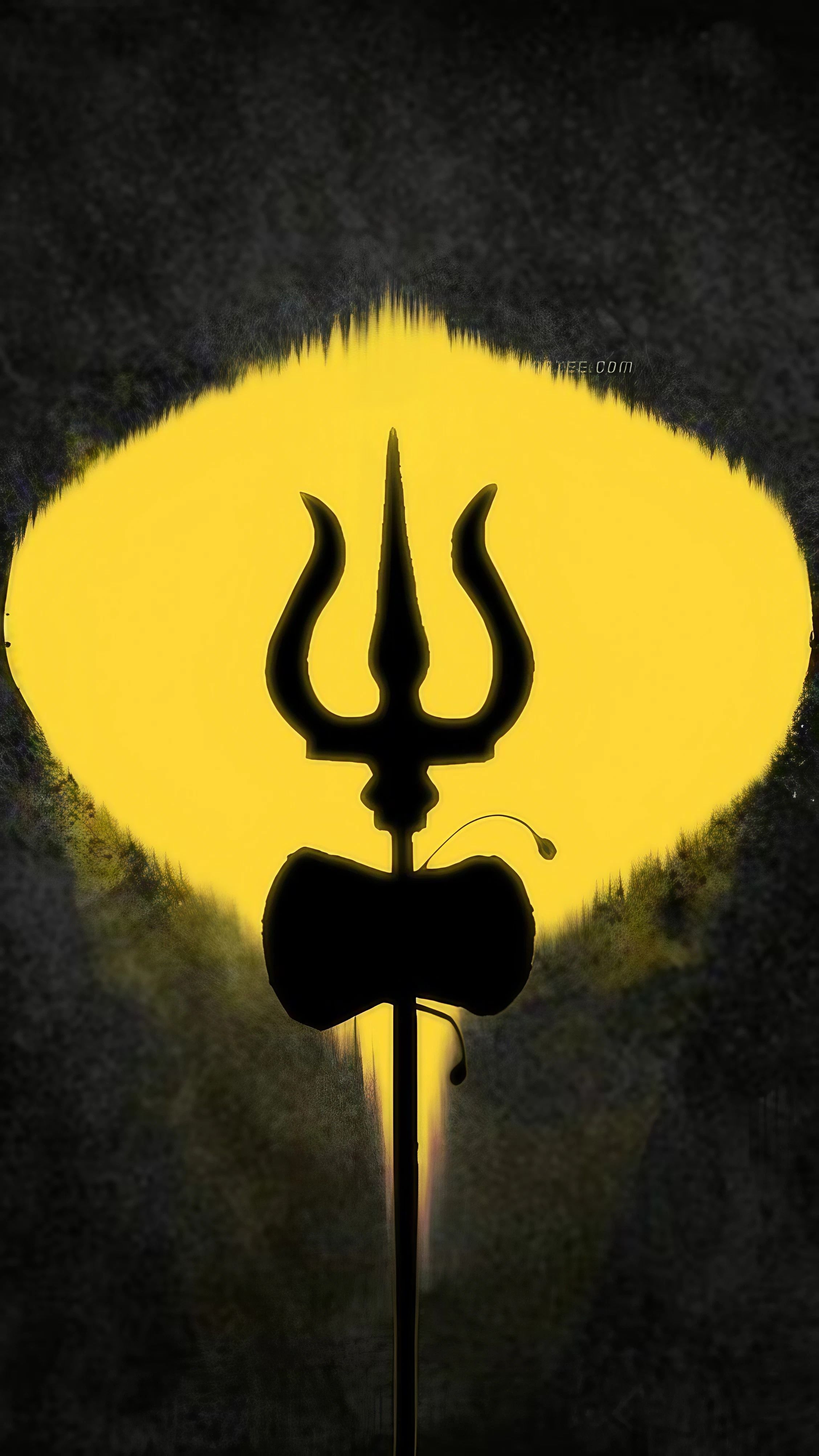 2256x4008 Mahakal trishul Wallpaper Download