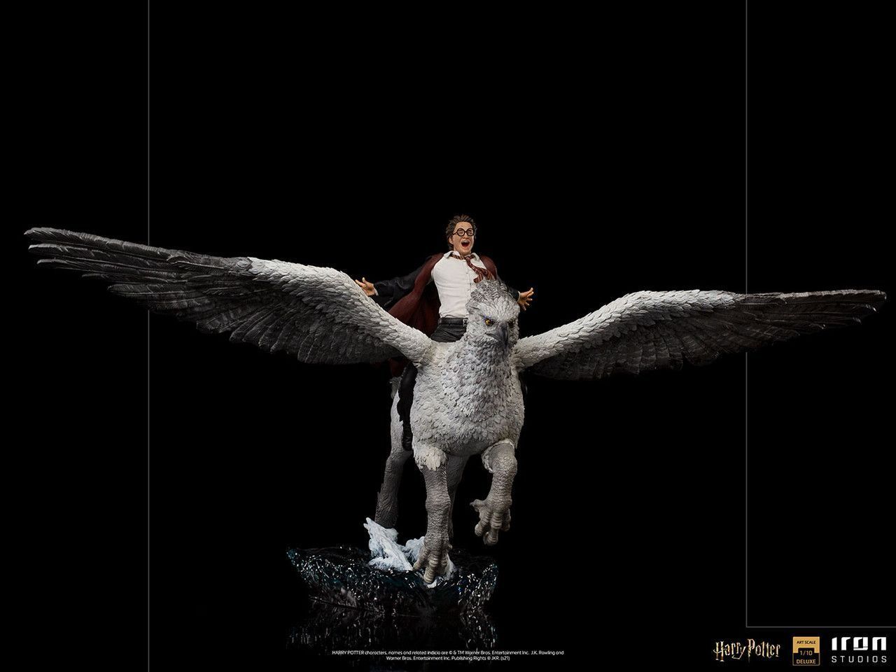 1280x960 HARRY POTTER & BUCKBEAK Prisoner of Azkaban Deluxe 1:10 Art Scale Statue by Iron Studios'Smiley's Dolls & Collectibles, LLC