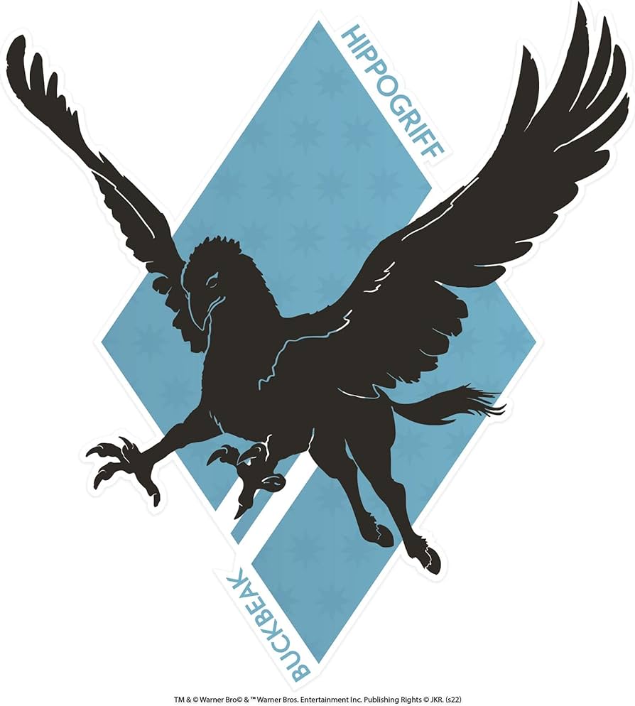 894x994 Kismet Decals Harry Potter Hippogriff Buckbeak Licensed Wall Sticker DIY Home Wall Decor Car Truck Hood Door Sticker Decal Art Large