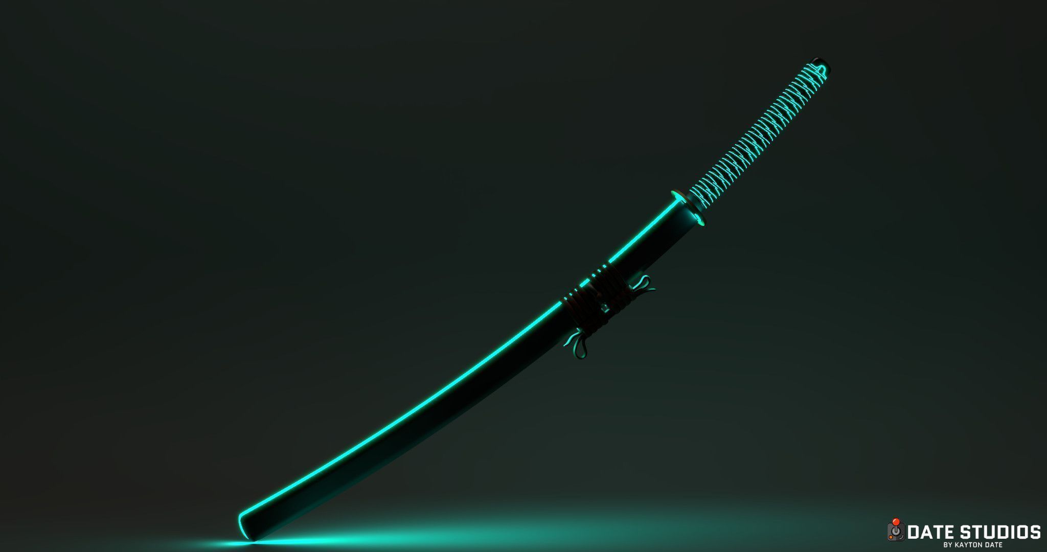 2048x1080 Neon Katana